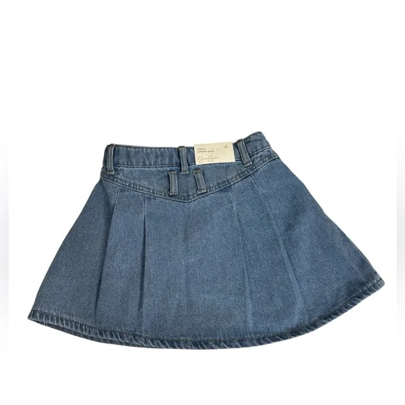 Camila pleated Jessica Simpson girls denim skirt size 6 new - Picture 3 of 5